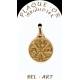 Medaille double - Chrisme - Pax - 18 mm 