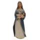 Bois sculpté - Vierge Moderne - 15 cm - Polychrome