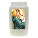 Luminaire 3J / blanc / Vierge et enfant