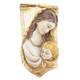 Plaque Murale Vierge Parchemin 14 Cm