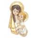 Plaque Murale Vierge Et Enfant 14 Cm