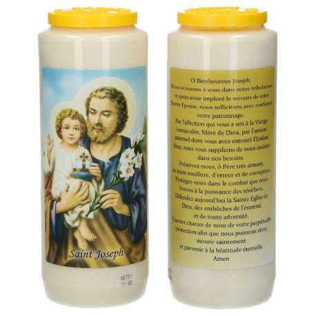 Neuvaine / blanc / St Joseph / prière