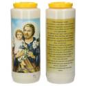 Neuvaine / blanc / St Joseph / prière