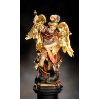 Houtsnijwerk H Michael 30 Cm Gekleurd 