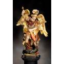 Houtsnijwerk H Michael 30 Cm Gekleurd 