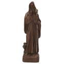 Statue 23 Cm St Benoit Ton Bois