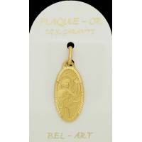 Médaille plaqué-or - Ste Rita