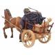 Berger/Cheval/Chariot pour personnages de crèche de 20 cm Couleur