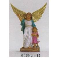 Statue 16 Cm Ange Gardien Rose