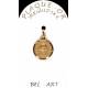Medaille plaqué-goud - H Pastoor van Ars - 13 mm 