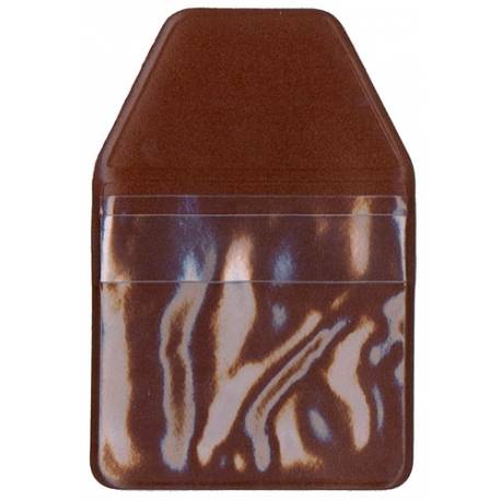 Rozenkranszakje plastiek bruin 