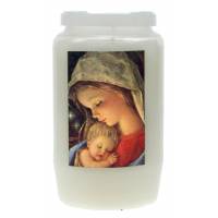 Luminaire 3J / blanc / Vierge et Enfant