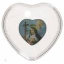 Boite Plastique Coeur / Ste Rita