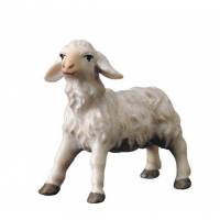 Agneau Debout : crèche de Noël en bois Ulrich 15 cm