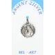 Médaille Argent - St Antoine - 16 mm