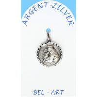 Médaille Argent - St Antoine - 16 mm