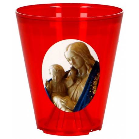 Processiekaars 250/19 + Beschermbeker Rood + Afbeelding 