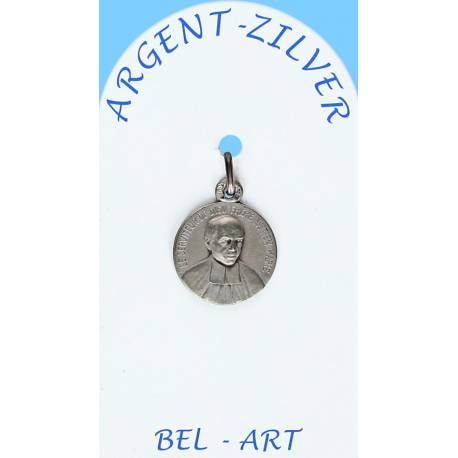 Médaille Argent - Fr Mutien Marie - 13 mm