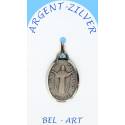 Medaille Zilver - Medjugorje - 21 mm 