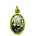Medaille 15 mm Ov - H Rita - Verguld 