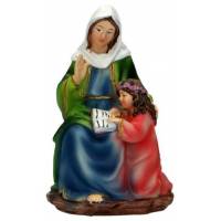 Beeld 15 cm - H Anna zittend 