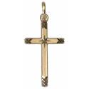 Kruisje 22 X 14 mm - Met Verguld 