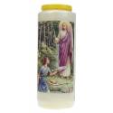 Noveenkaars / wit / Aartsengel Raphael 