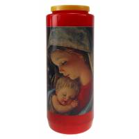 Neuvaine / rouge / Vierge et Enfant