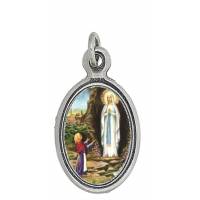 Médaille 15 mm Ov - Appar. Lourdes