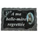 Plaque Cimetiere A Ma Belle-Mere Regrettee 9x14 