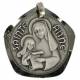 Medaille H. Anna Metaal verzilverd 