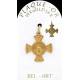 Croix Sauvegarde E.J. Prague 20 X 20 mm Pl - Or