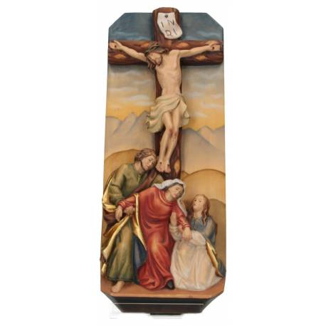 Crucifixion 40 Cm Couleur