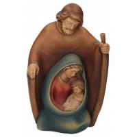 Houtsnijwerk H Familie - H 26 Cm - Gekleurd 