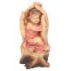 Statue en bois sculpté Mains avec fille 16 cm couleur