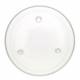 Bougeoir - Diam 10.5 Cm - Verre