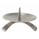 Kaarsenhouder - Diam 11.5 cm - Met Verzilverd 