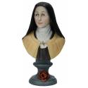 Borstbeeld H Theresia 20 cm gekleurd 