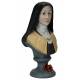 Borstbeeld H Theresia 20 cm gekleurd 