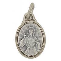 Médaille OV 16 mm - Christ Miséric. - Métal Agté