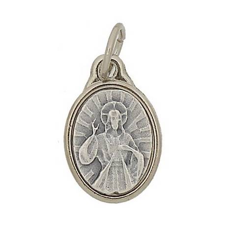 Médaille OV 16 mm - Christ Miséric. - Métal Agté