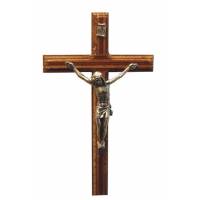 Kruisbeeld - 17 cm - Hout 