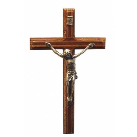 Croix Murale - 17 cm - Bois