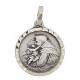 Medaille H Antonius - 14 mm - Metaal Verzilverd 