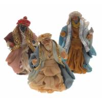 Set De 3 Fig Rois Mages 8 Cm