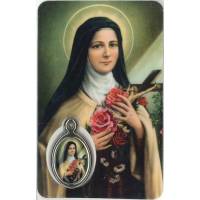 Kaart-Med-Gebed - H Theresia - FR 