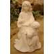 Beeld 15 Cm - Maria met Kind - Wit 