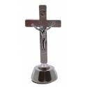 Kruisje op voet + Magneet - 6 cm 