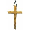 Croix Murale - 17 cm - Bois d'Olivier
