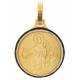 Medaille Scapulier - 14 mm - Metaal Verguld 